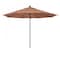 California Umbrella 11' Black Aluminum Market Patio Umbrella, Sunbrella Dolce Mango 194061333495 - alternate 1